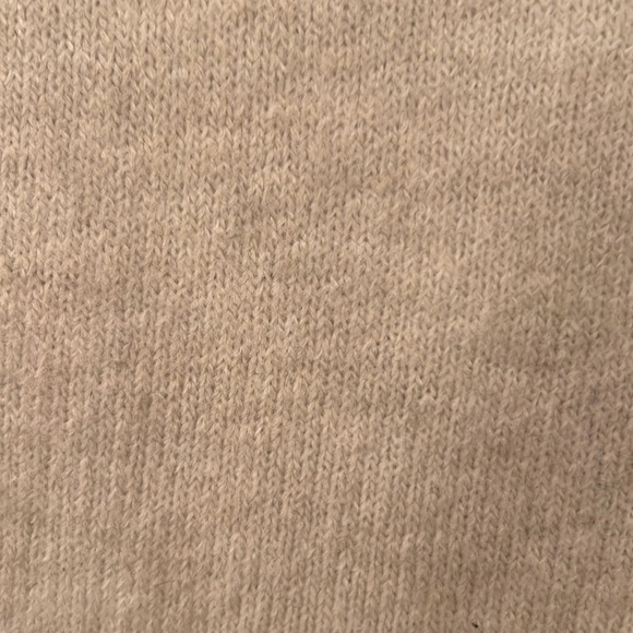 H&M light grey turtleneck sweater xs oversized unfitted pullover - Picture 3 of 5